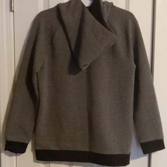 Kids' Black and Gray Hoodie - Picture 3 of 5